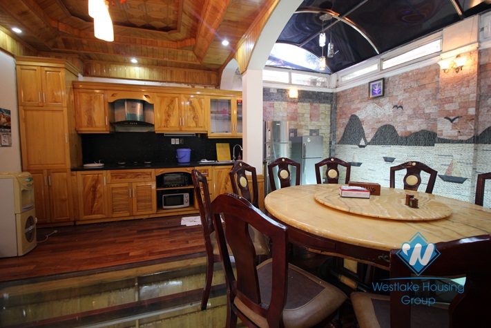 Unique villa for rent in Ciputra, Tay Ho, Hanoi. 